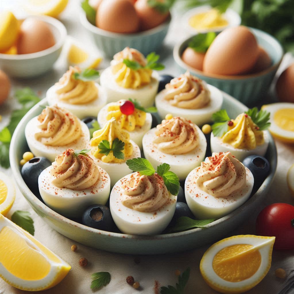 200+ National Deviled Egg Day Captions for Your Celebration 4 Short and Sweet Captions for Deviled Egg Lovers