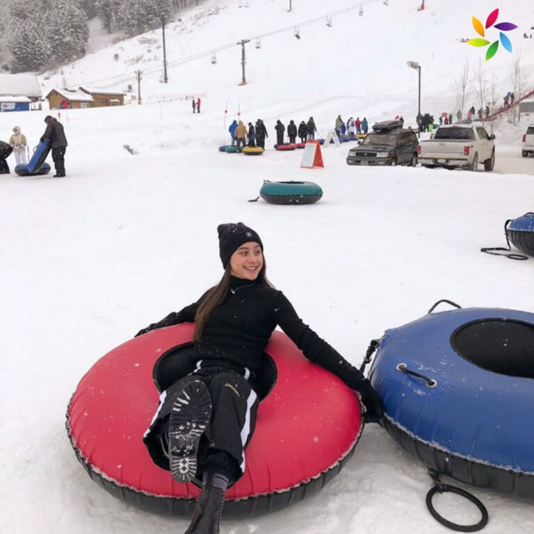 Snow Tubing Instagram Captions