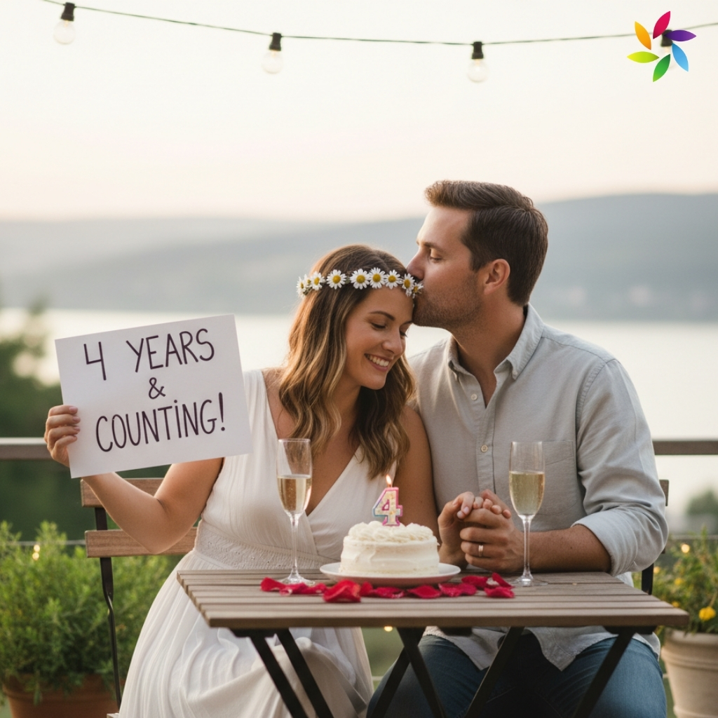 4 Year Anniversary Instagram Captions For Husband