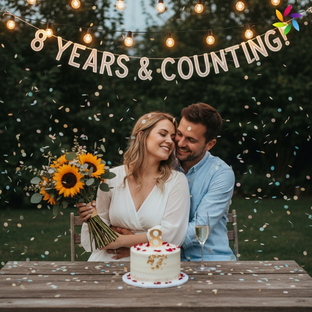 Funny 8 Year Anniversary Instagram Captions